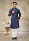 Outluk Vol 139 Mens Digital Printed Silk Kurta Pajama Wholesale Maunfacturers
